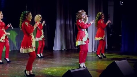 Народно-эстрадная группа «Малахит» — видео выступления