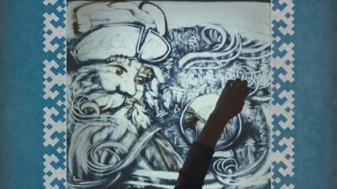 Песочное шоу Алёны Раковской — видео выступления
