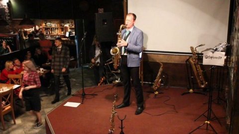 Саксофонист Егор Дёмин — видео выступления