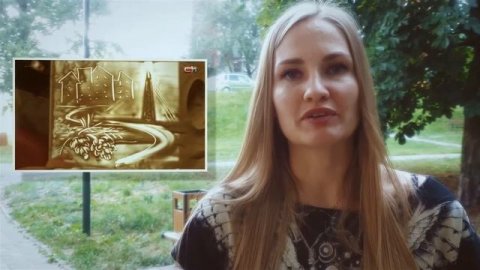 Песочное шоу Алёны Раковской — видео выступления