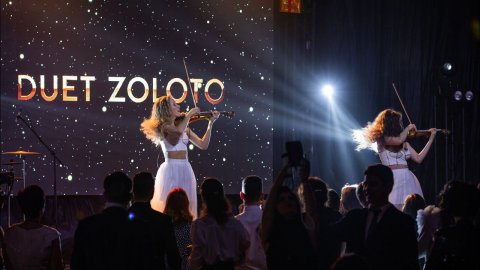 Скрипичное шоу «DUET ZOLOTO» — видео выступления