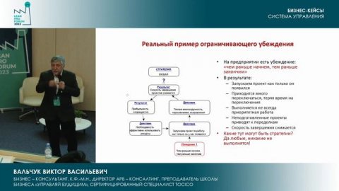 Спикер по стратегии Виктор Вальчук — видео выступления