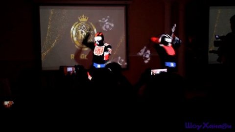 Пиксельное шоу «Ханаби» — видео выступления